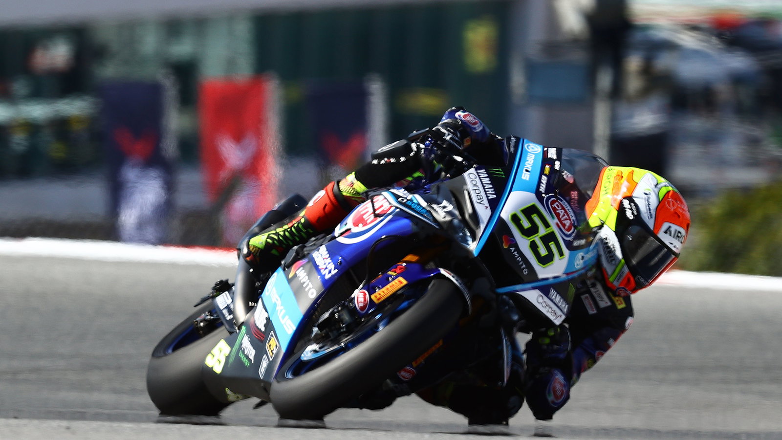 Andrea Locatelli, 2025 Portuguese WorldSBK. Credit: Gold and Goose.