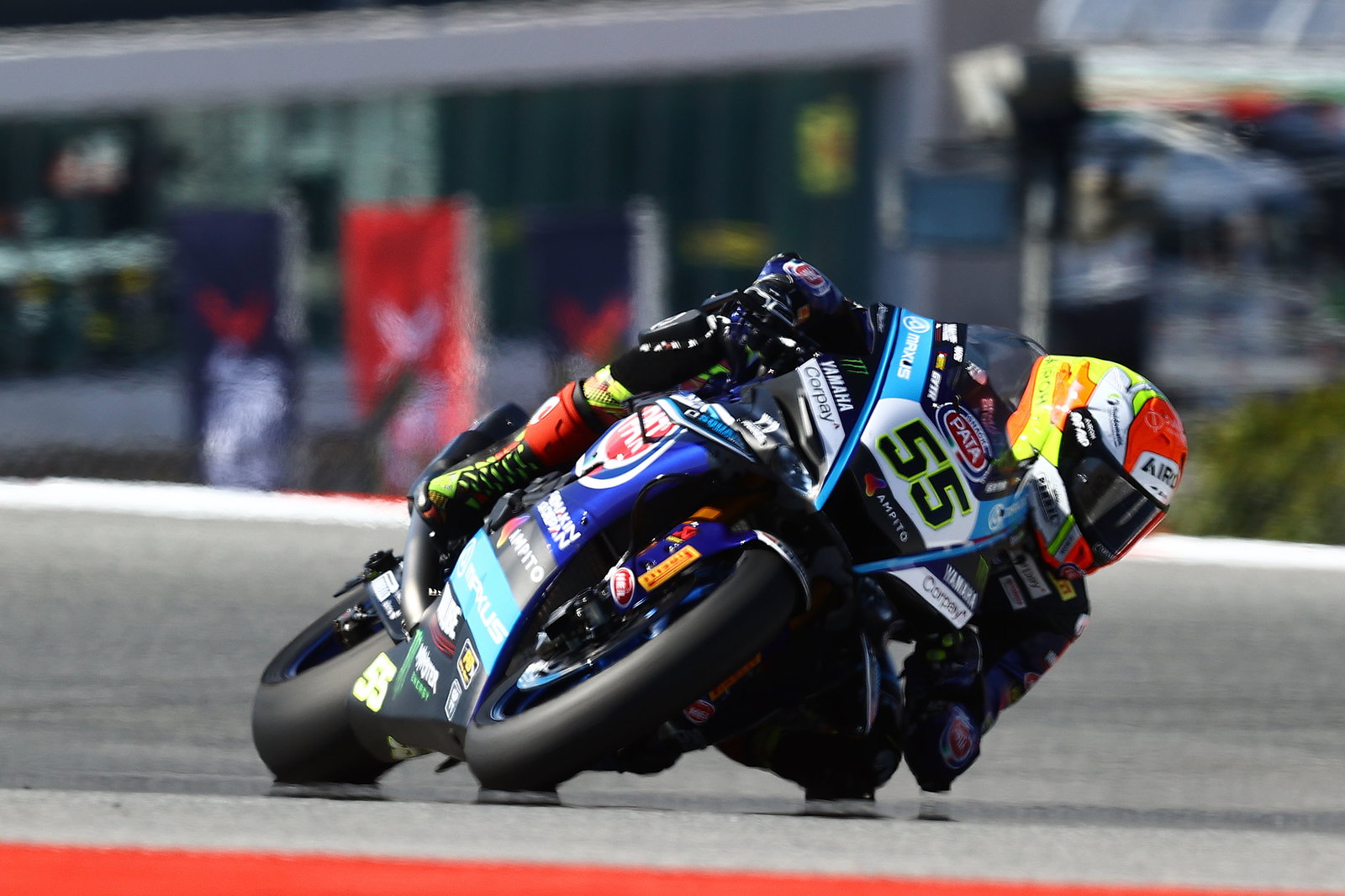 Andrea Locatelli, 2025 Portuguese WorldSBK. Credit: Gold and Goose.