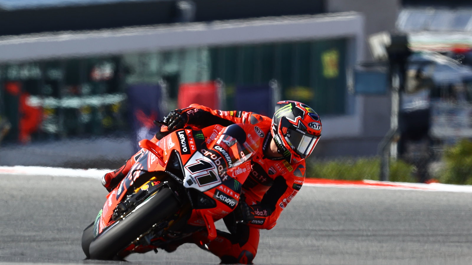 Nicolo Bulega, 2025 Portuguese WorldSBK, grid. Credit: Gold and Goose.