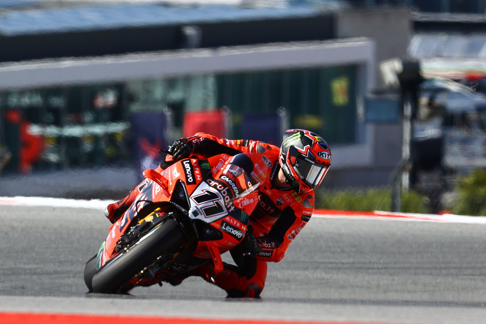 Nicolo Bulega, 2025 Portuguese WorldSBK, grid. Credit: Gold and Goose.