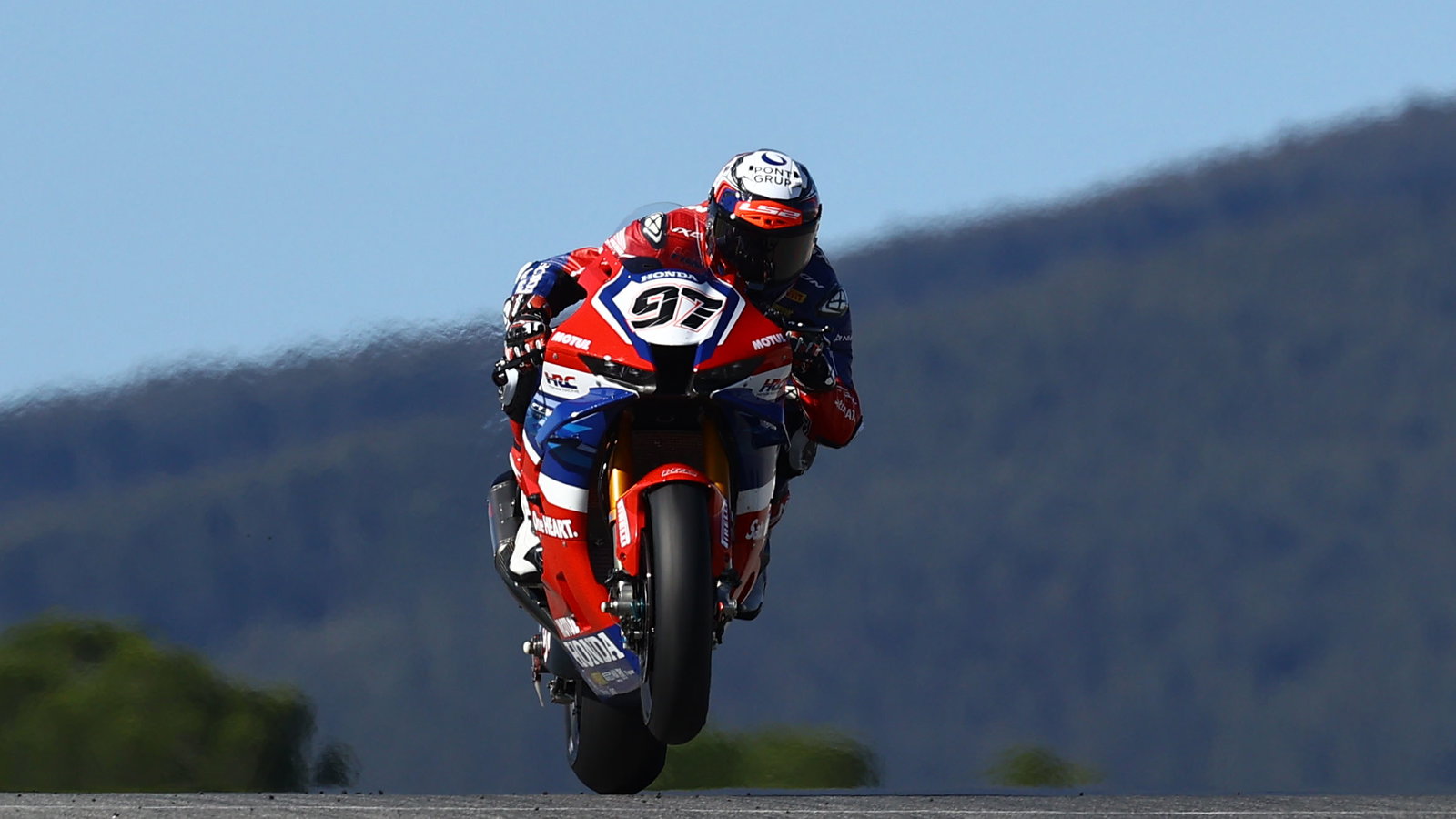 Xavi Vierge, 2025 Portuguese WorldSBK, grid. Credit: Gold and Goose.