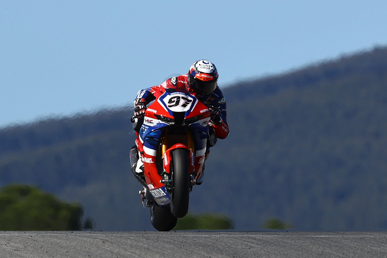 Xavi Vierge, 2025 Portuguese WorldSBK, grid. Credit: Gold and Goose.