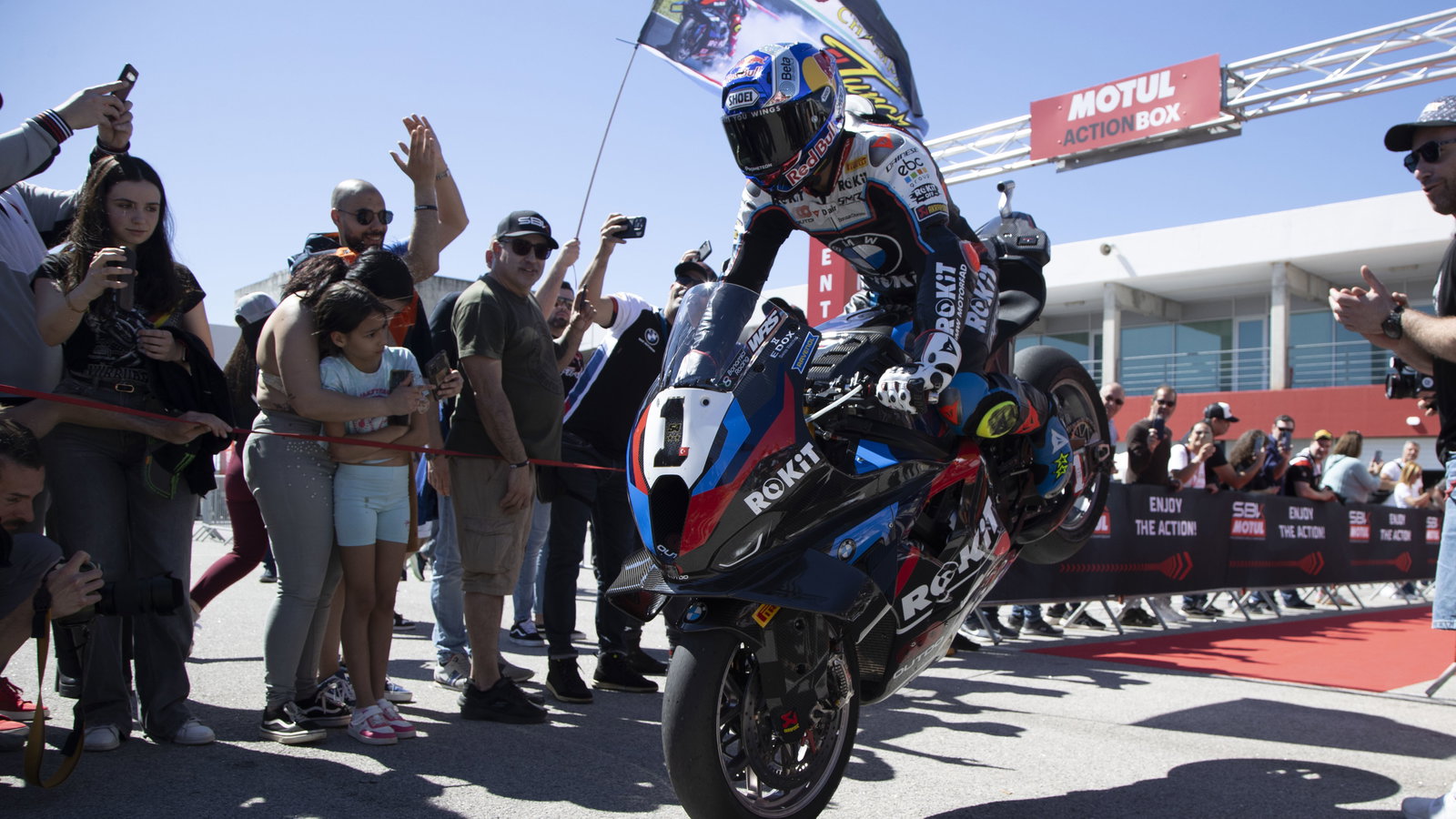 Toprak Razgatlioglu, 2025 Portuguese WorldSBK. Credit: Gold and Goose.