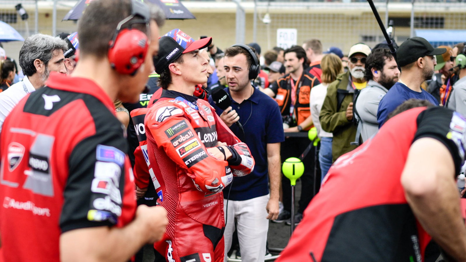 Marc Marquez, 2025 Americas MotoGP grid