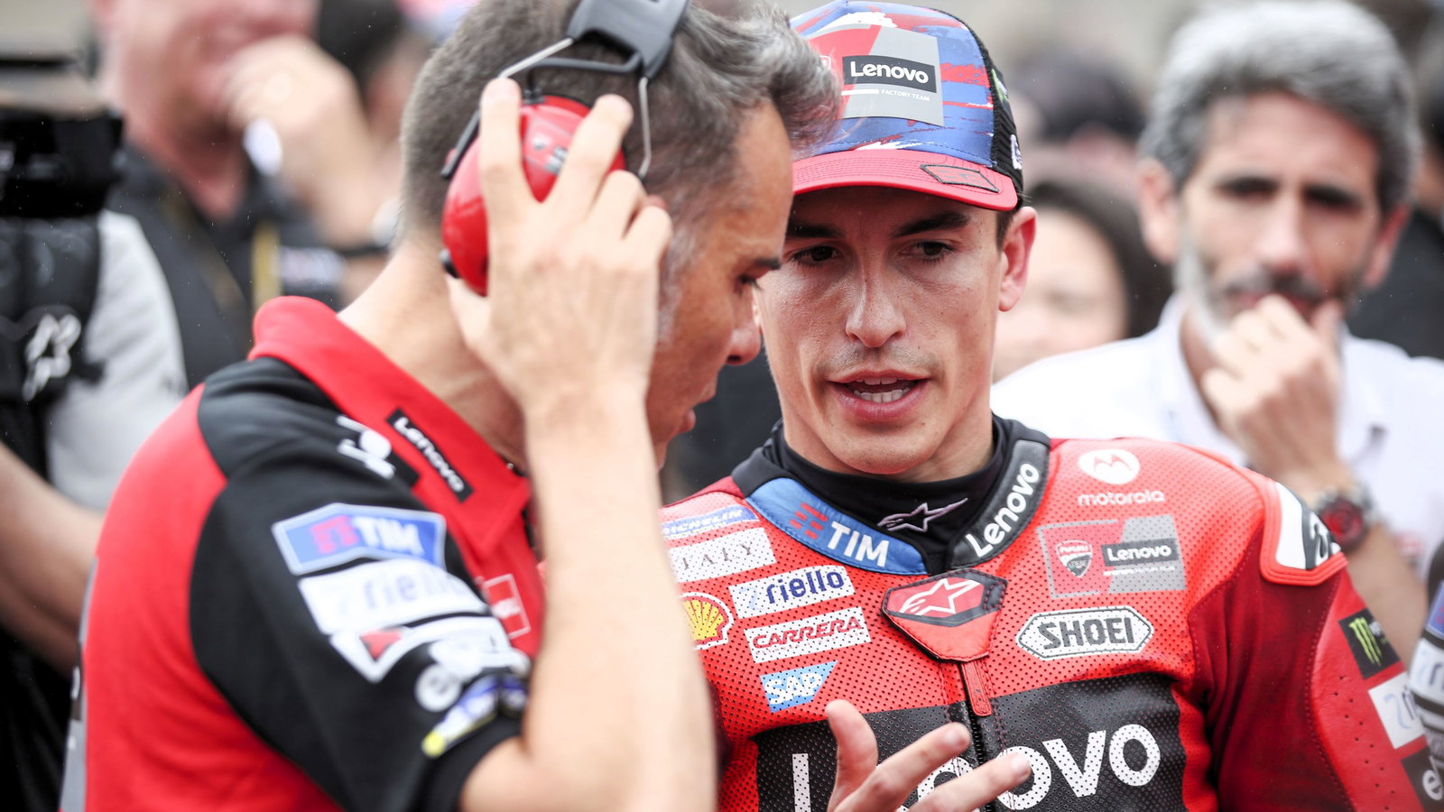 Marc Marquez, Marco Rigamonti, 2025 Americas MotoGP grid