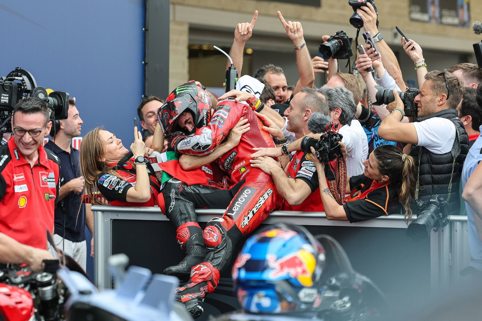 Pecco Bagnaia, Ducati Corse, 2025 Americas MotoGP