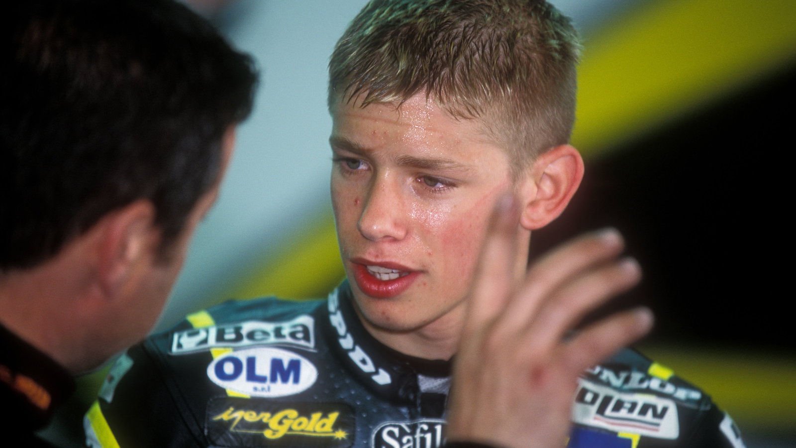 Casey Stoner, 2002 250cc French Grand Prix. Credit: Gold and Goose.