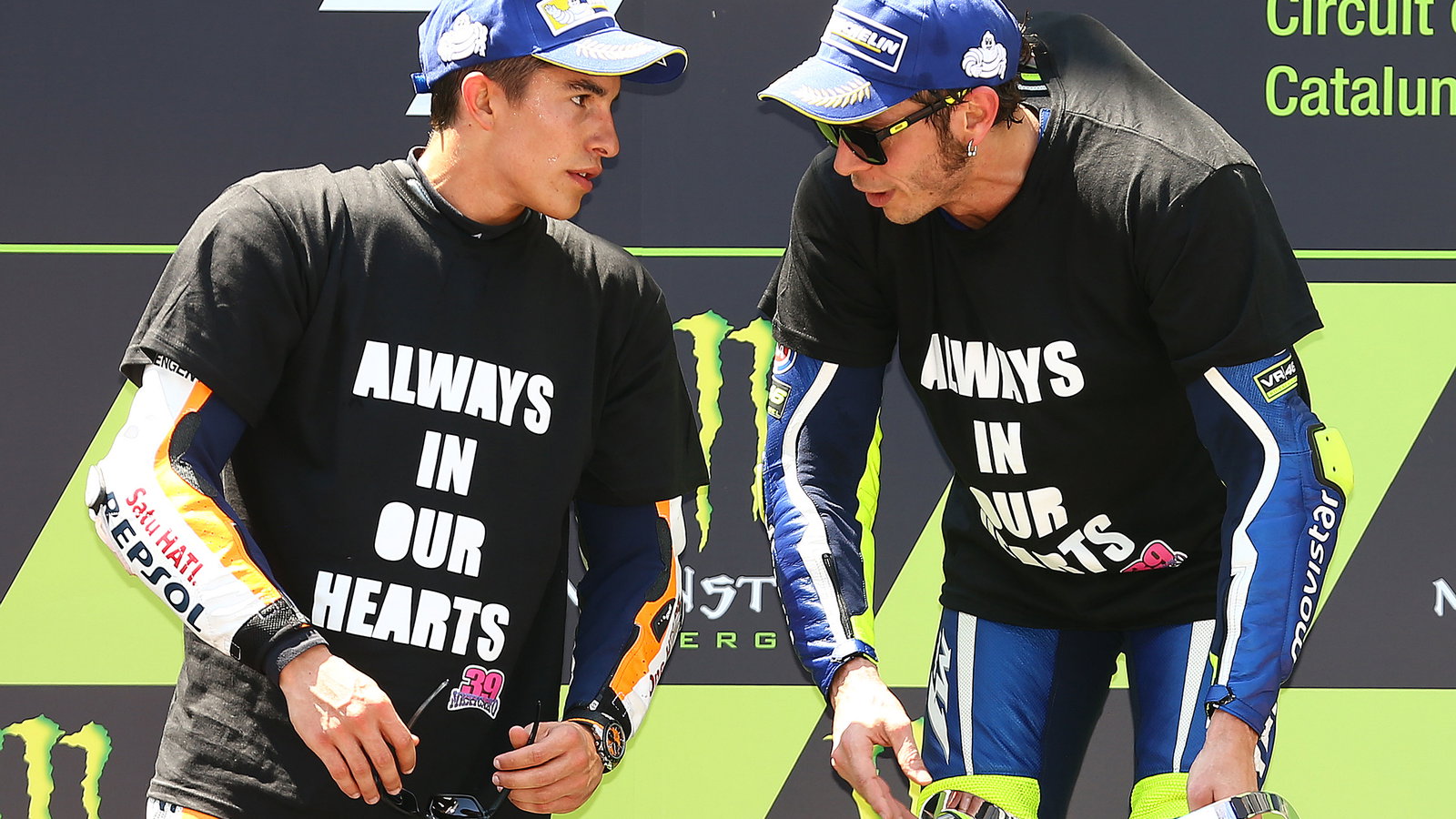 Marc Marquez, Valentino Rossi, 2016 Catalan MotoGP