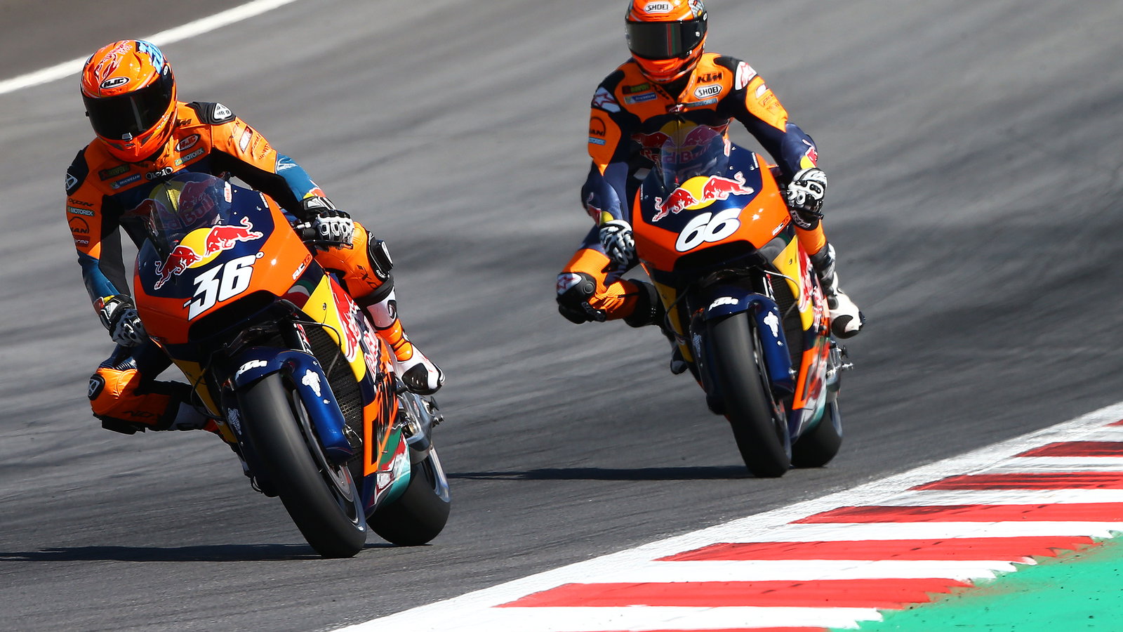 Mika Kallio, Alex Hofmann, KTM test 2016