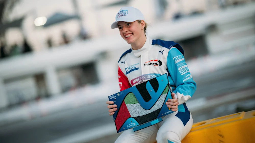 Luna Fluxa is a Mercedes prodigy 