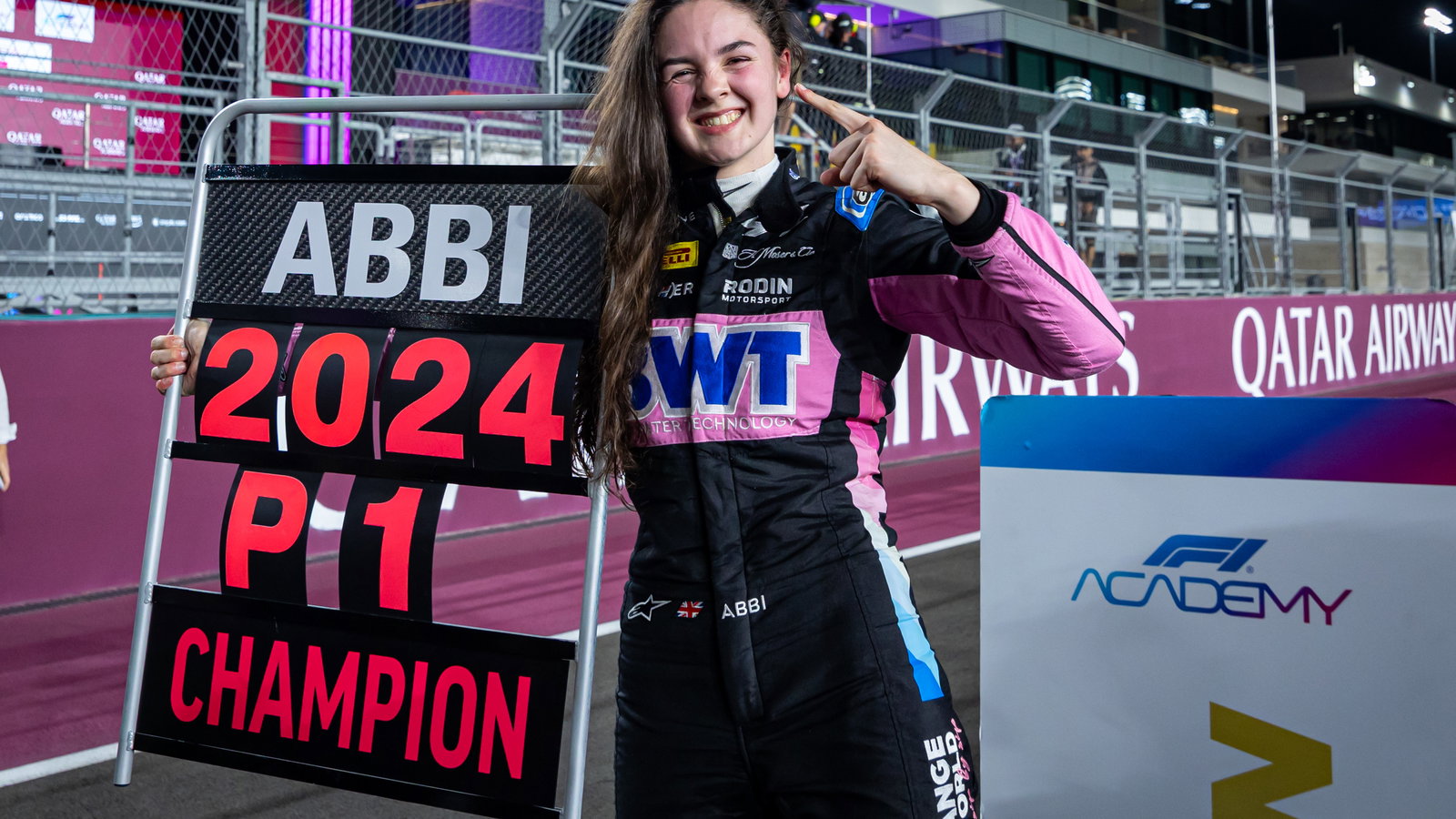 Abbi Pulling was the class of the field in F1 Academy last year