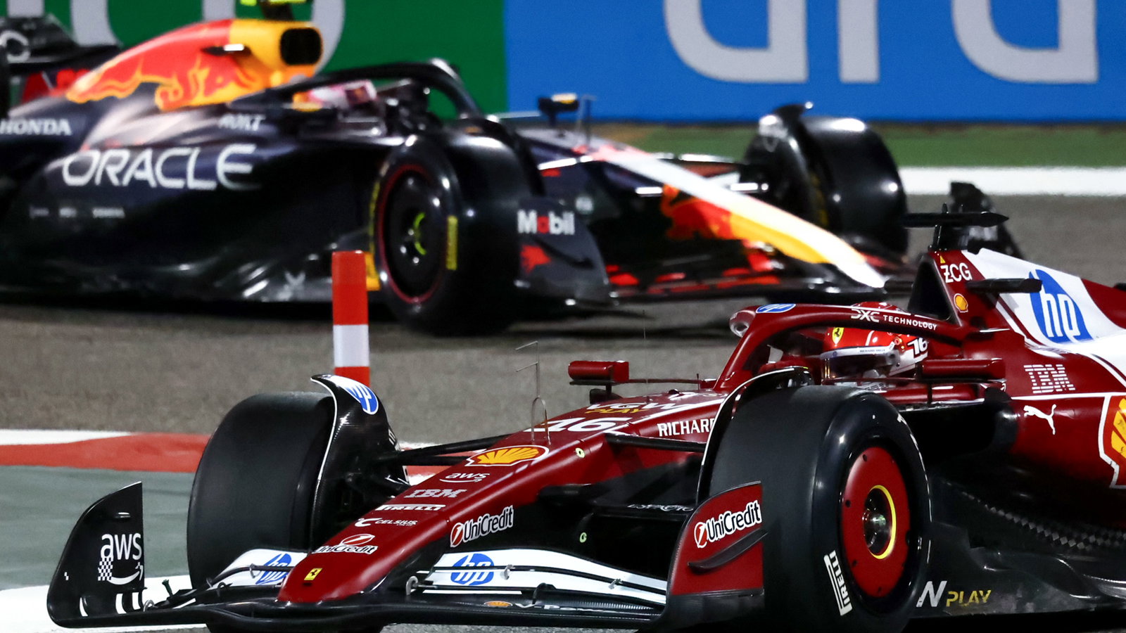 Ferrari is one of two teams Red Bull believes are quicker