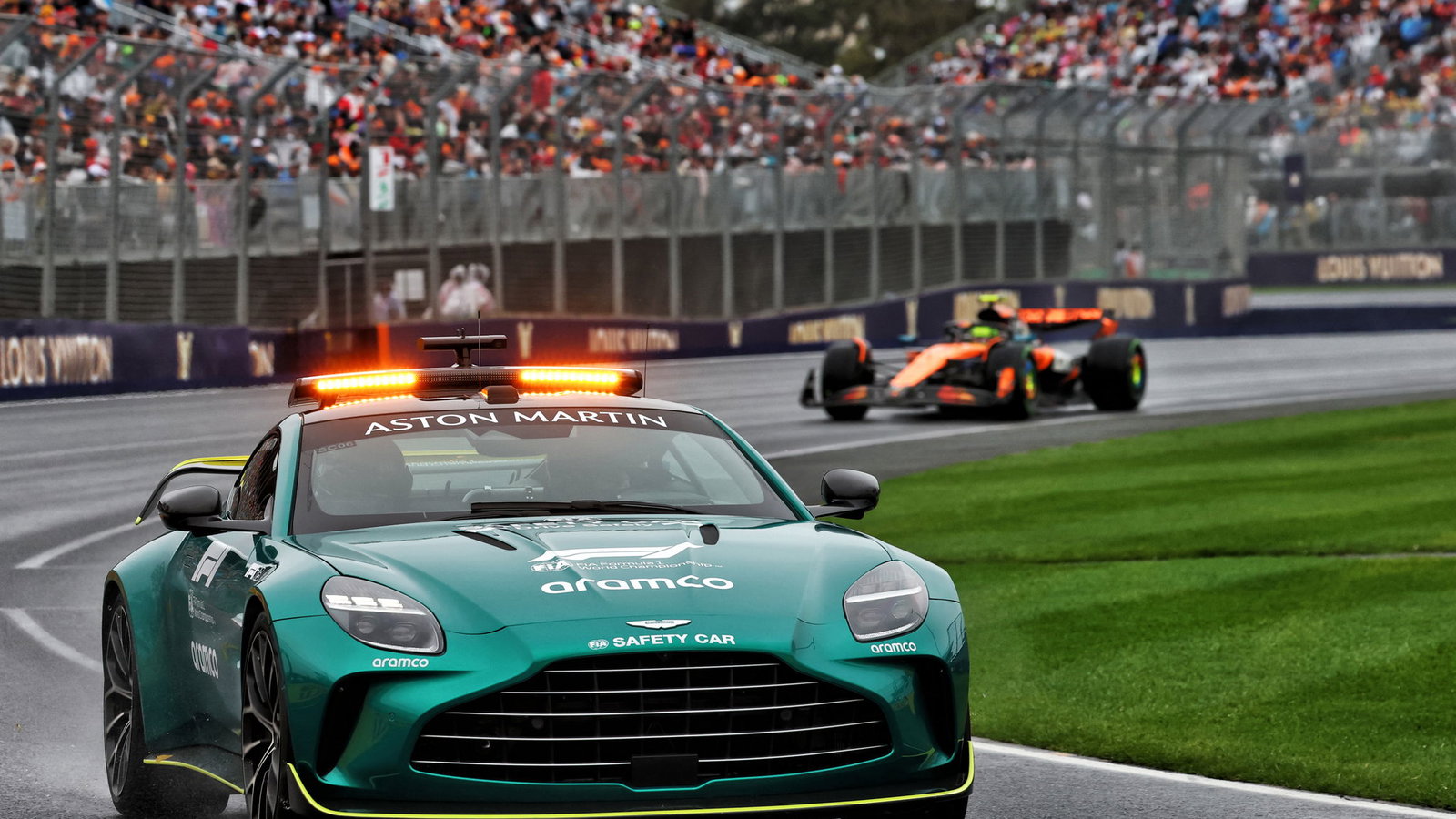 The Safety Car was deployed on Lap 1 in Australia