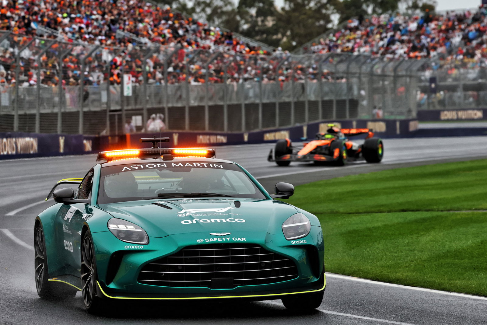 The Safety Car was deployed on Lap 1 in Australia