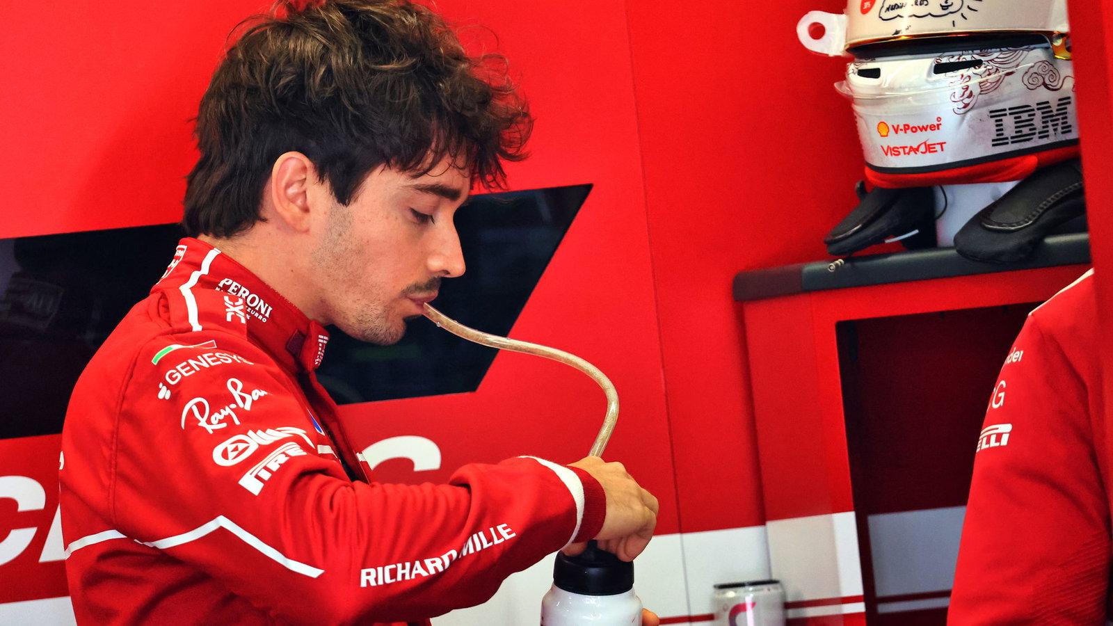 Charles Leclerc avoided a penalty for a delta time breach 