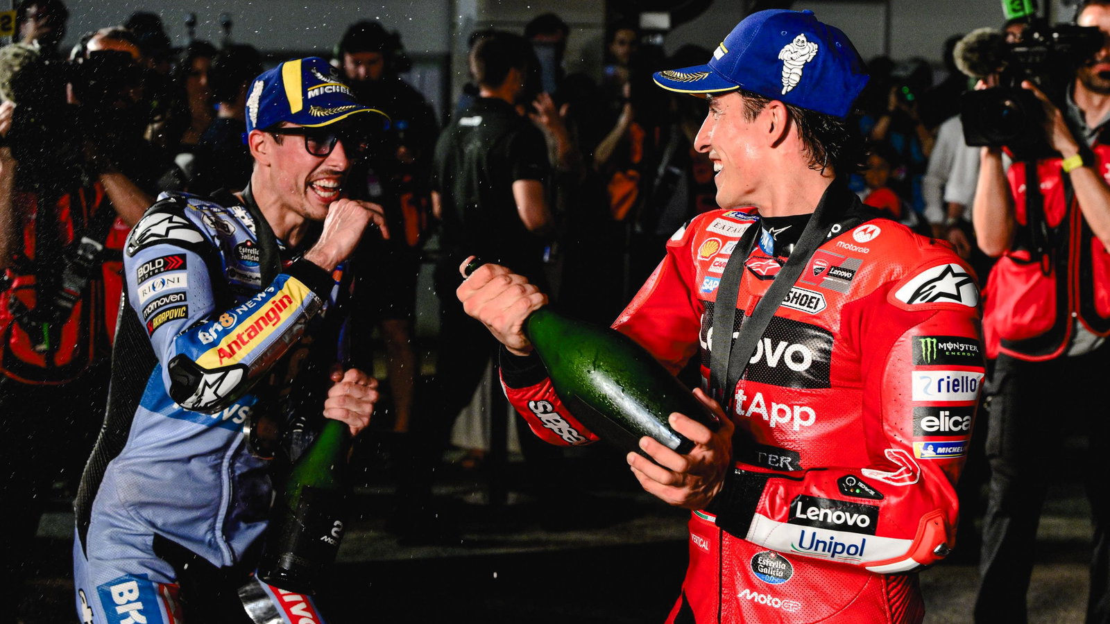 Alex Marquez, Marc Marquez, 2025 Qatar MotoGP