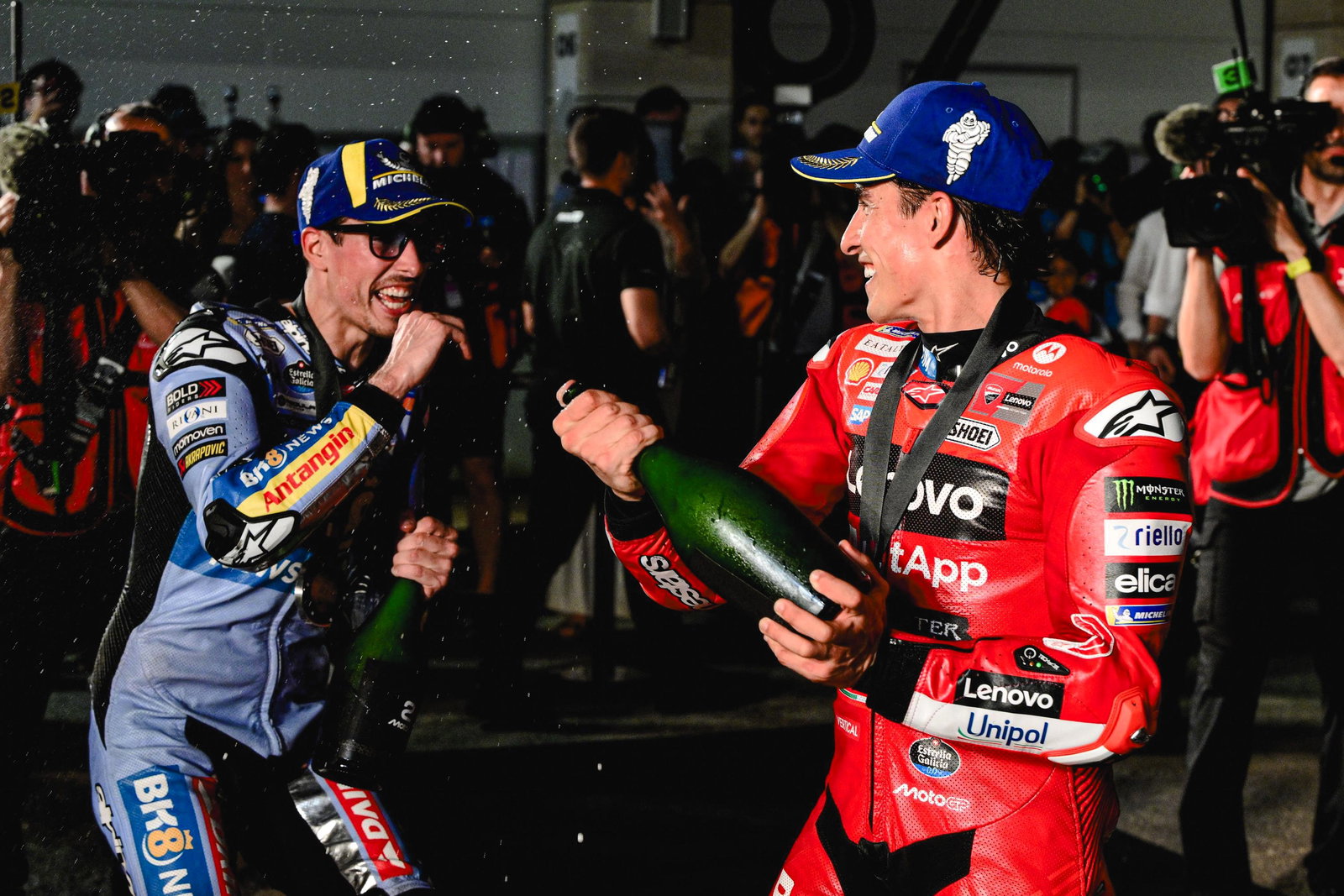 Alex Marquez, Marc Marquez, 2025 Qatar MotoGP