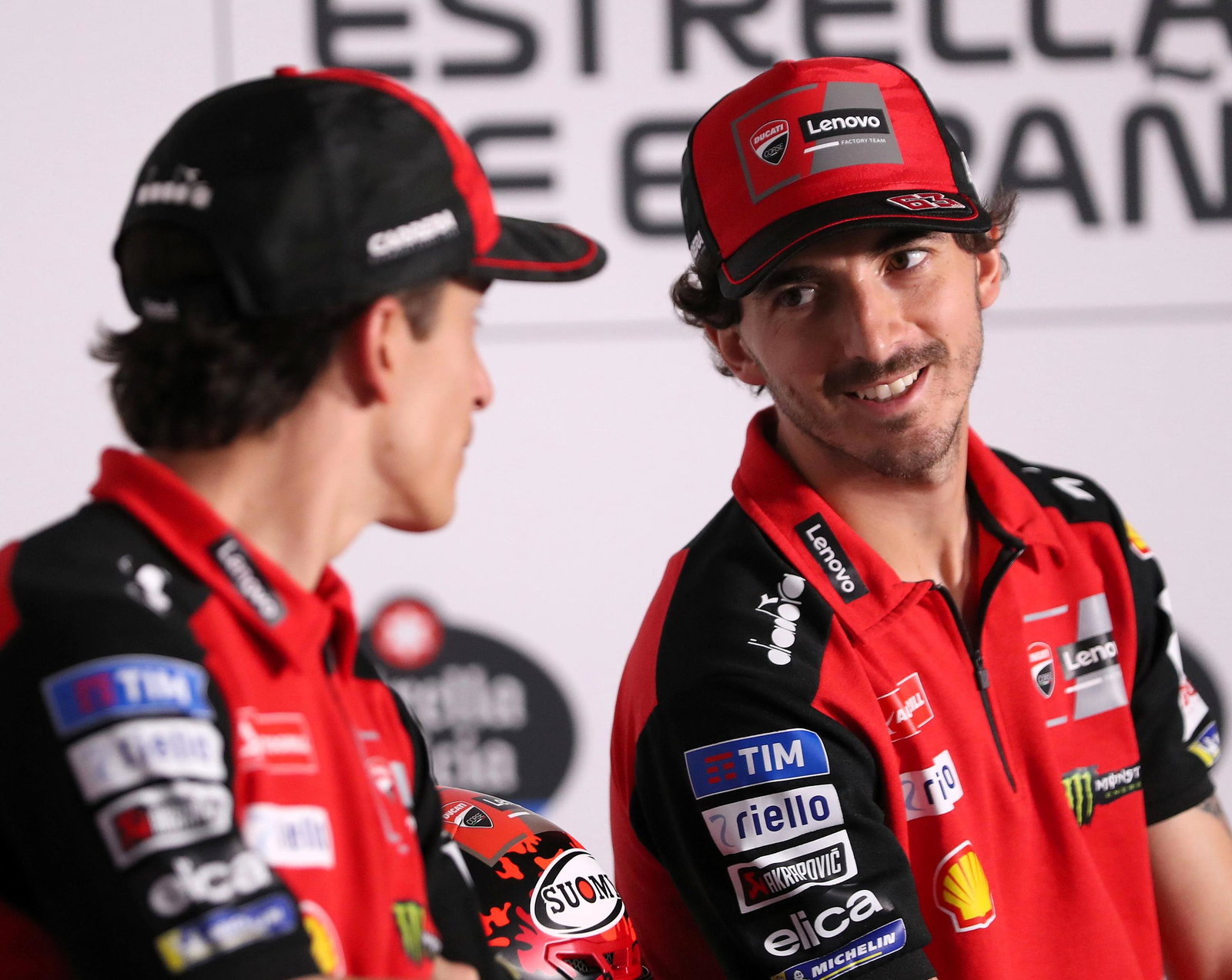 Bagnaia, Marquez, 2025 Spanish MotoGP