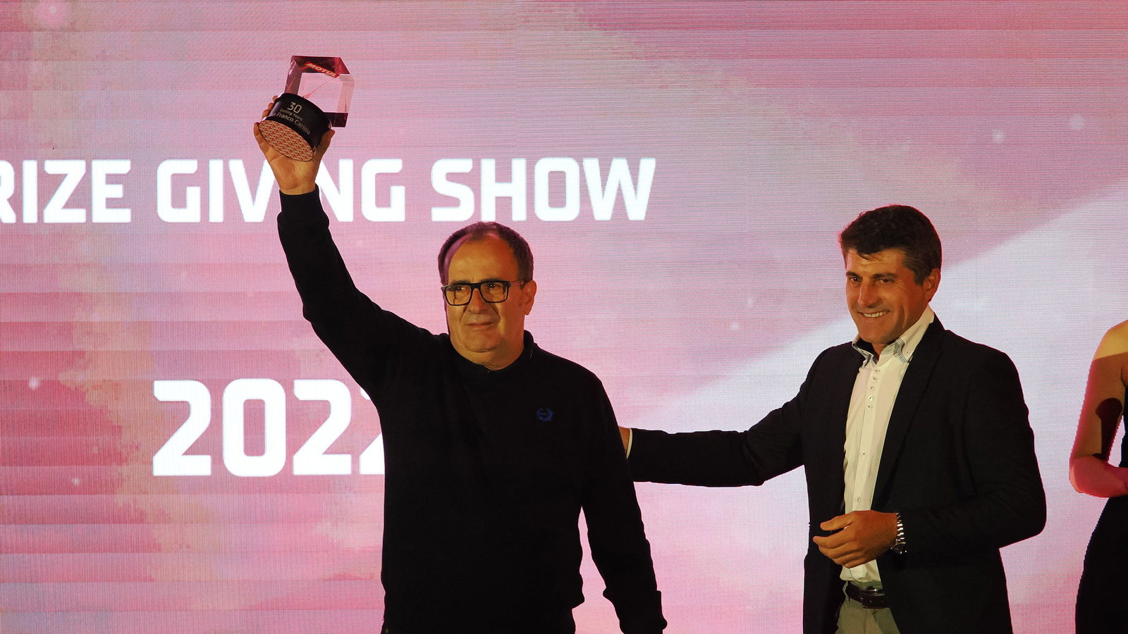 Gian Franco Carloia (left) and Gregorio Lavilla (right). Credit: WorldSBK.