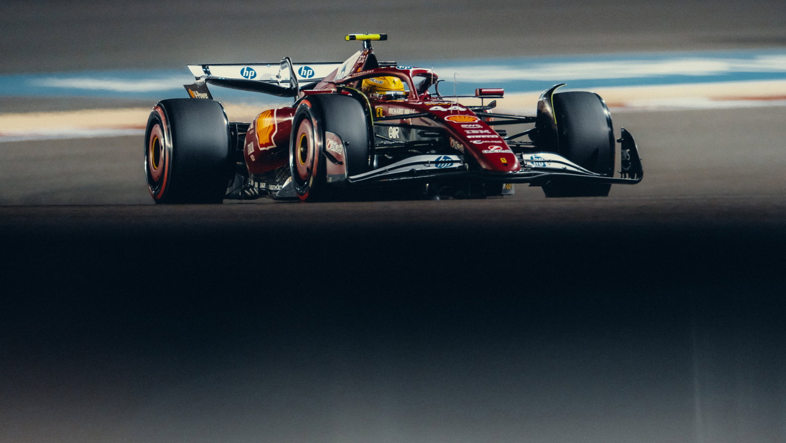 Hamilton scored his best Grand Prix finish yet for Ferrari 