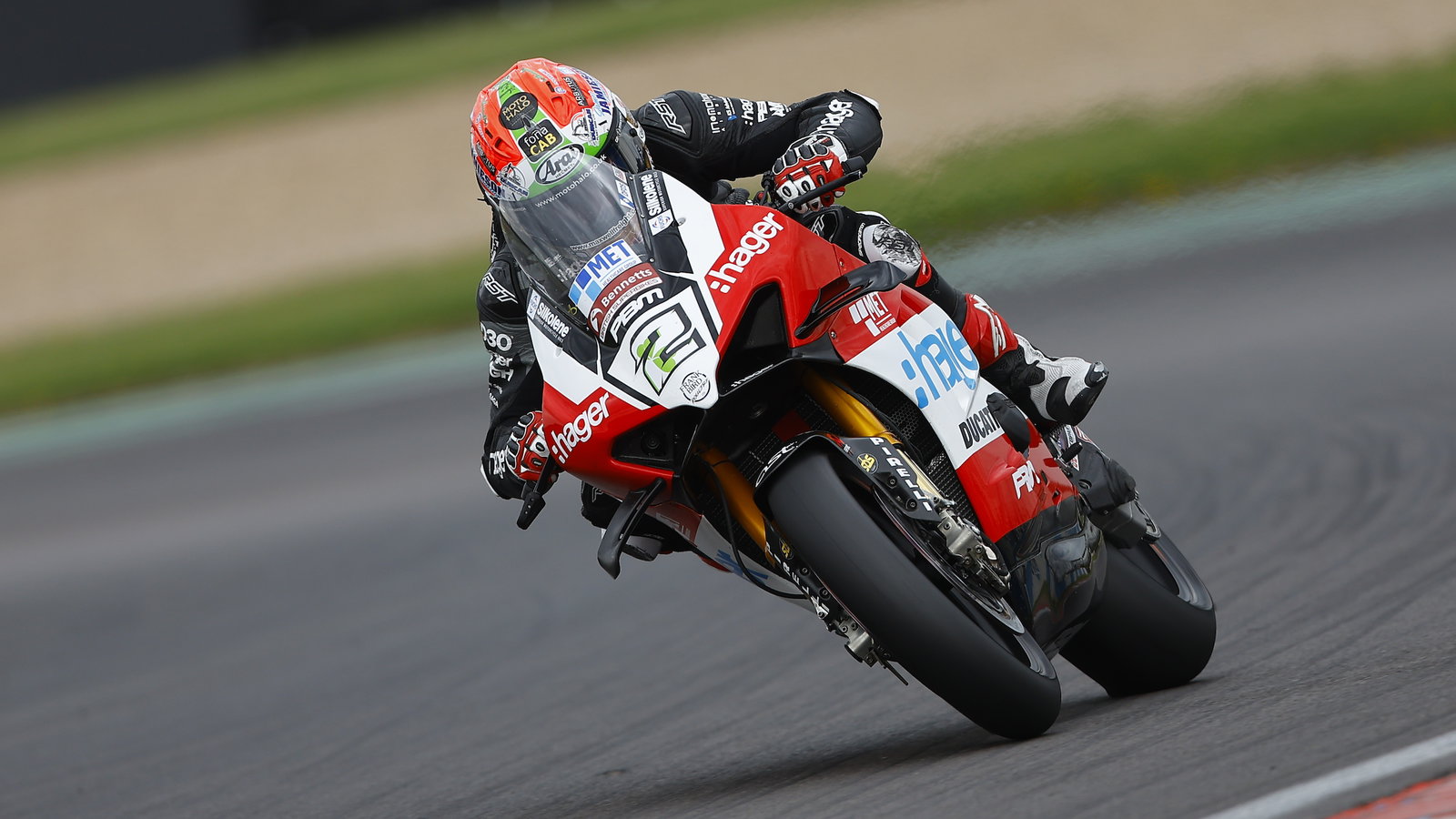 Glenn Irwin, 2025 BSB Donington Test. Credit: PBM Racing Team.