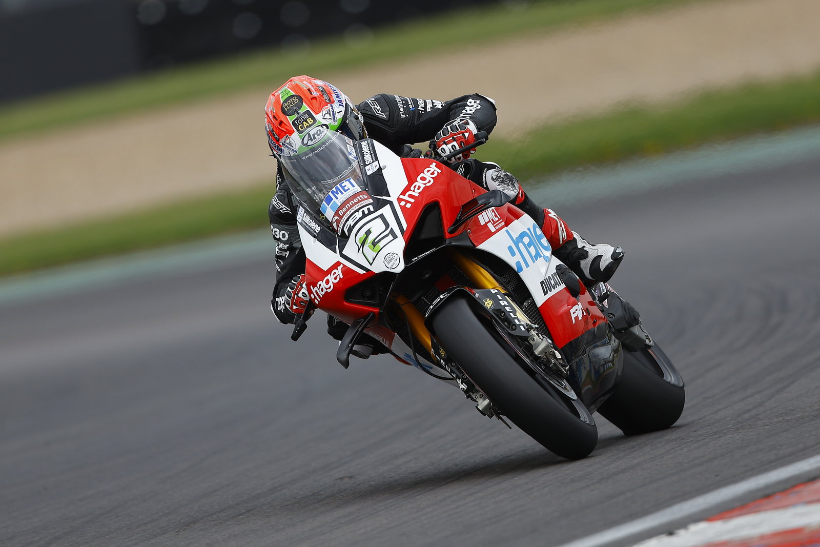 Glenn Irwin, 2025 BSB Donington Test. Credit: PBM Racing Team.