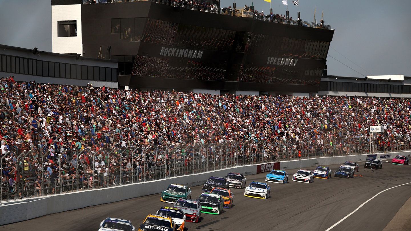 NASCAR Xfinity race at Rockingham