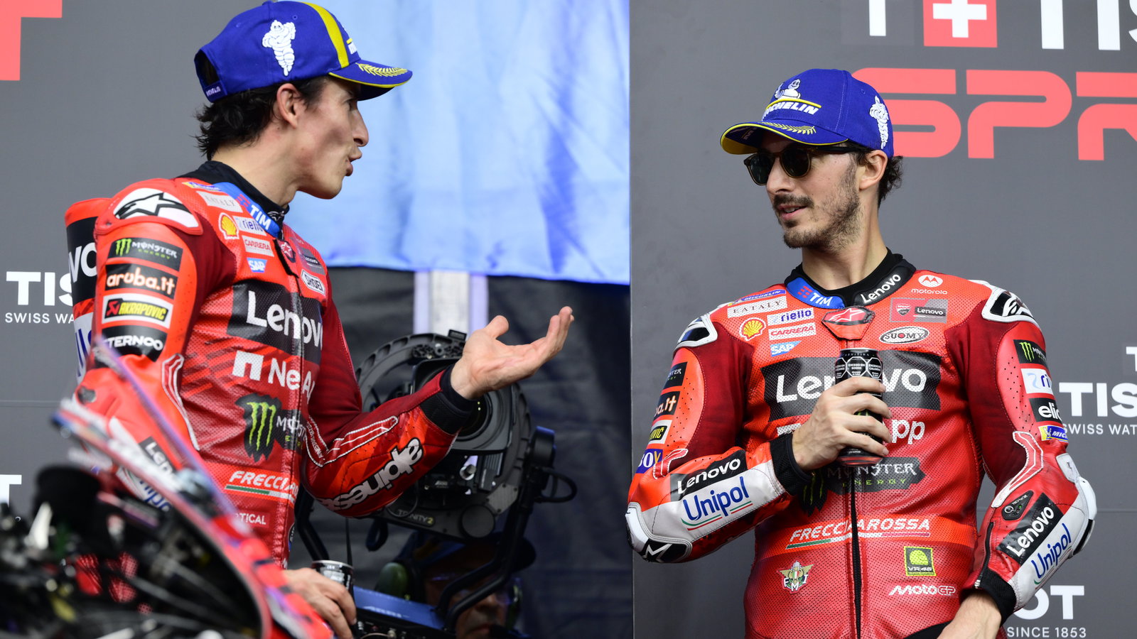 Marc Marquez, Pecco Bagnaia, 2025 Argentina MotoGP