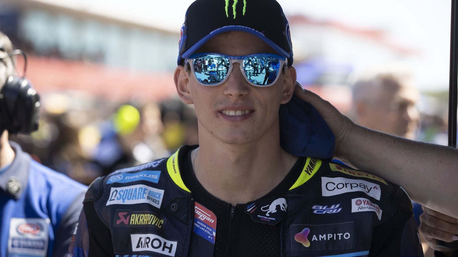 Andrea Locatelli, 2025 Portuguese WorldSBK, grid. Credit: Gold and Goose.
