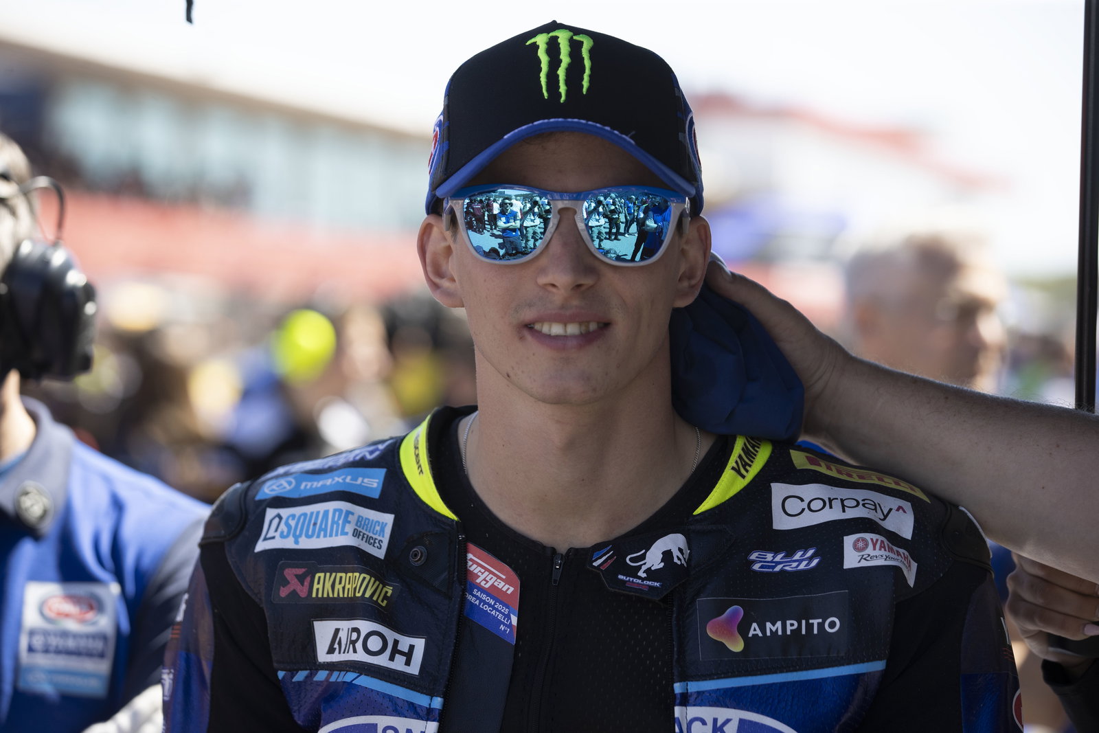 Andrea Locatelli, 2025 Portuguese WorldSBK, grid. Credit: Gold and Goose.