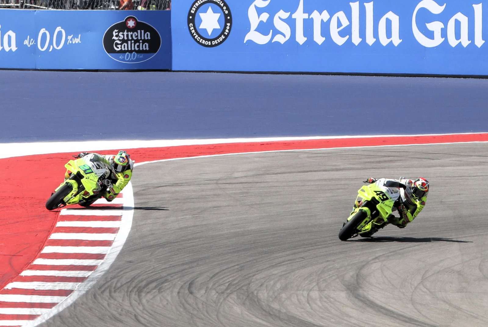 Morbidelli, di Giannantonio, 2025 Americas MotoGP Sprint