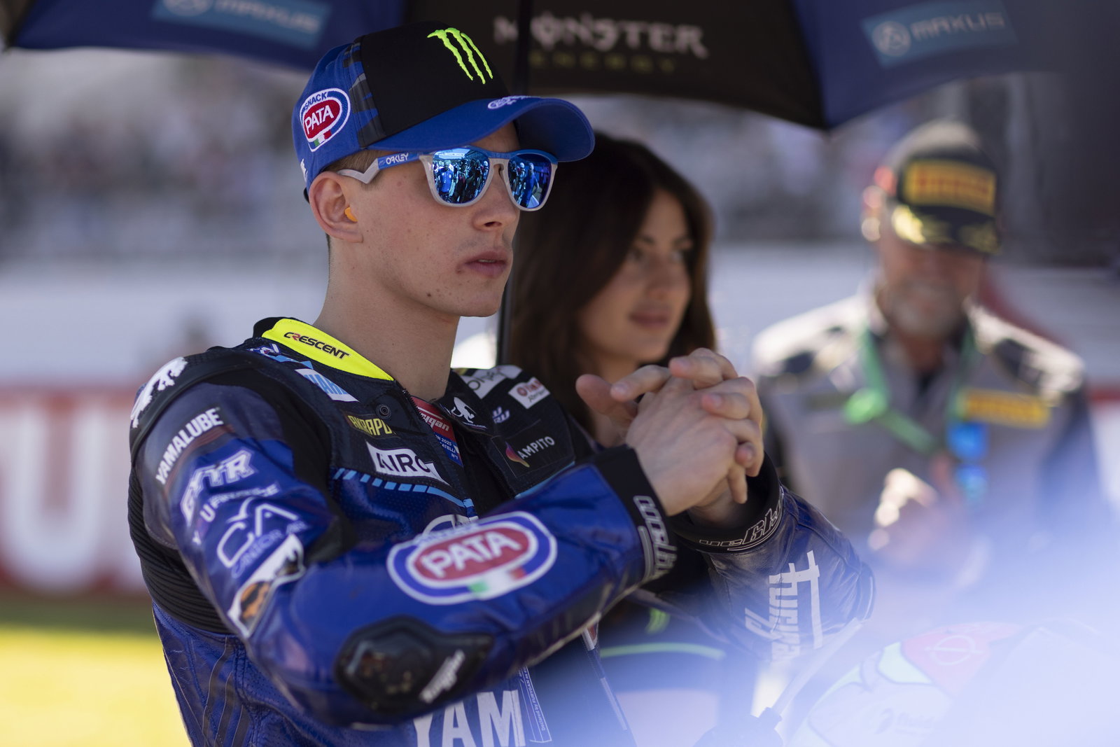 Andrea Locatelli, 2025 Portuguese WorldSBK, grid. Credit: Gold and Goose.