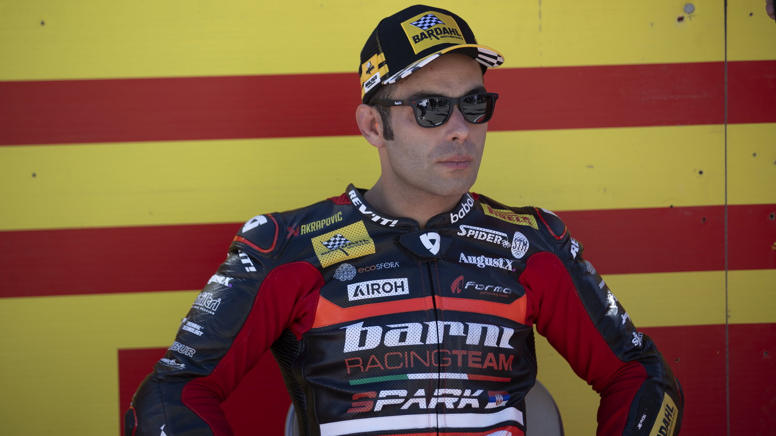 Danilo Petrucci, 2025 Portuguese WorldSBK, grid. Credit: Gold and Goose.