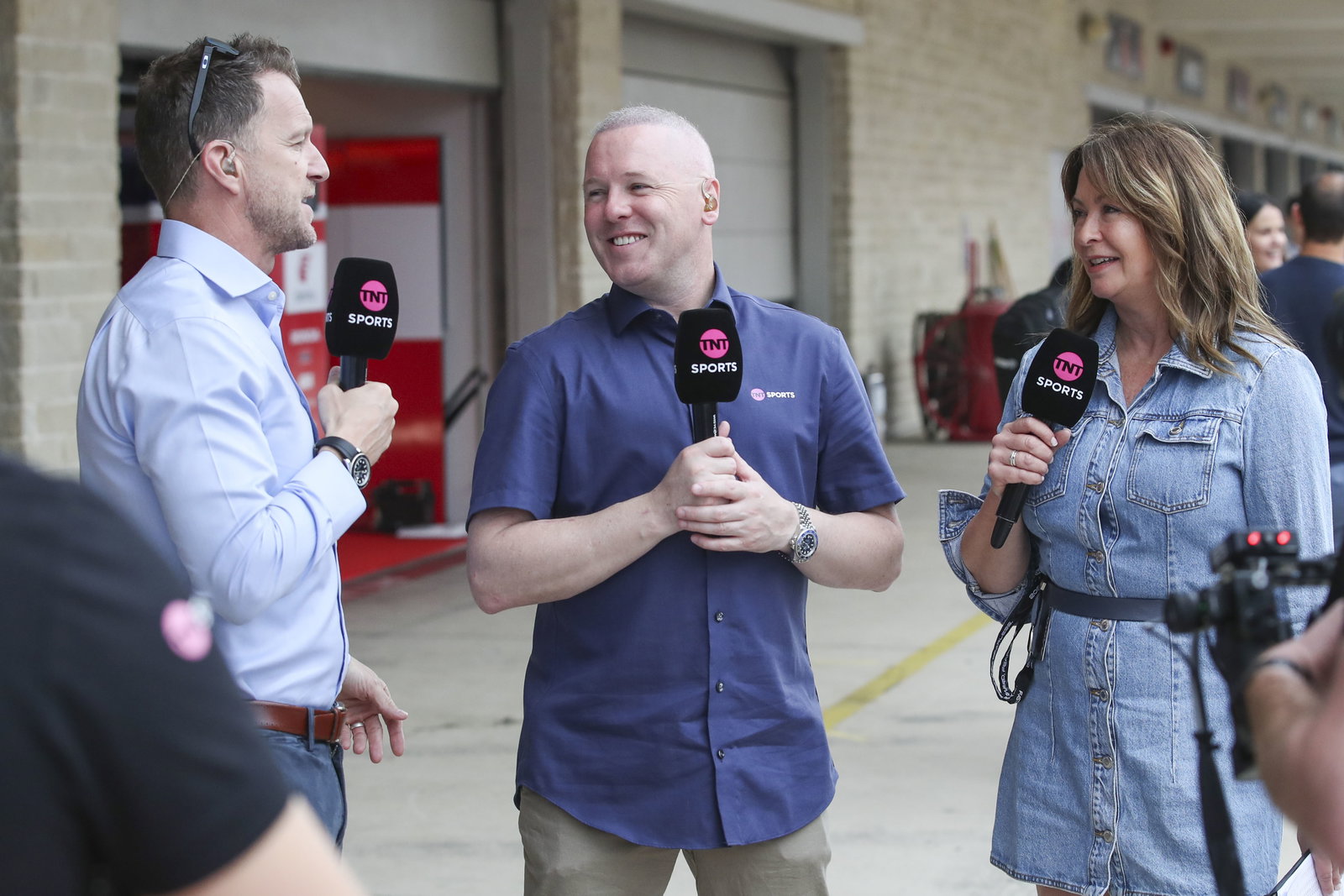 Michael Laverty (centre), TNT MotoGP 2025