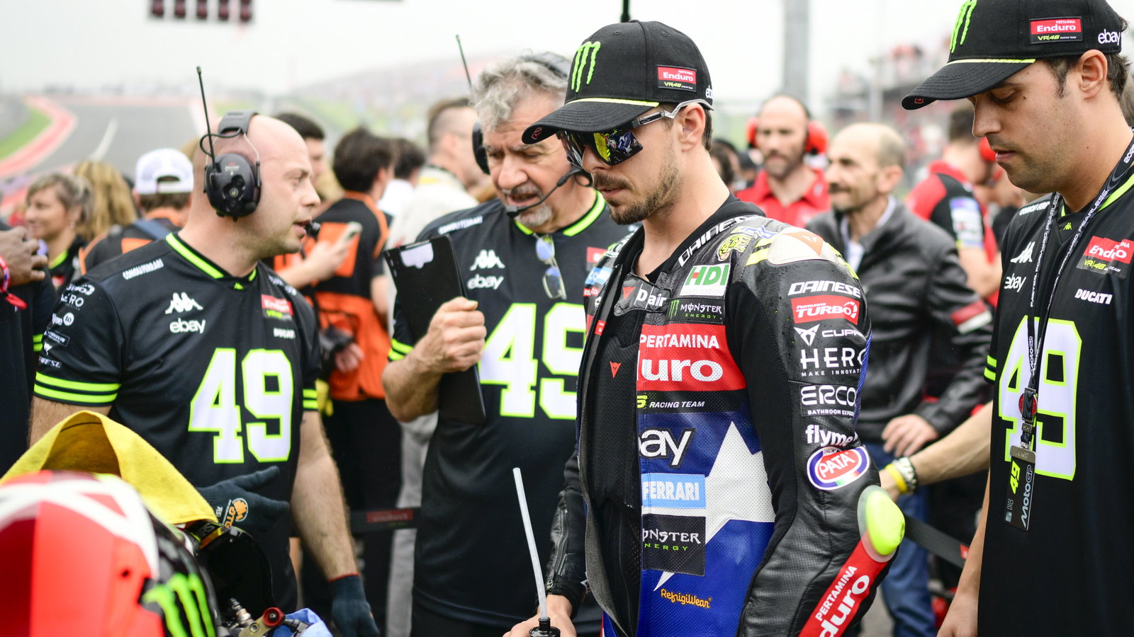 Fabio Di Giannantonio, VR46 Ducati, 2025 Americas MotoGP