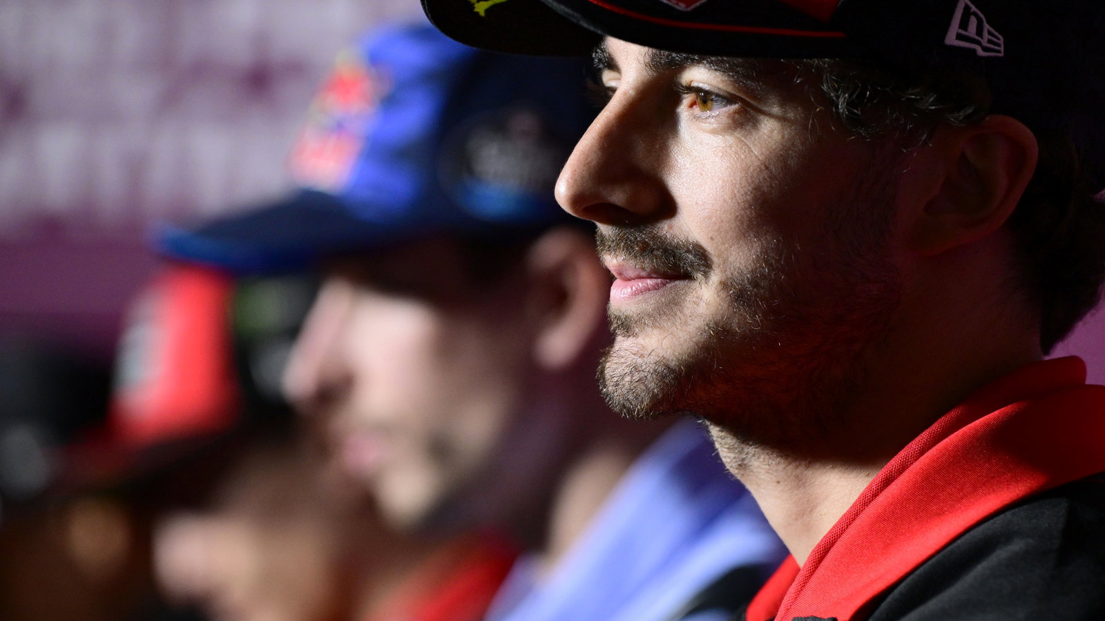 Bagnaia, Alex Marquez, Marc Marquez, 2025 Qatar MotoGP