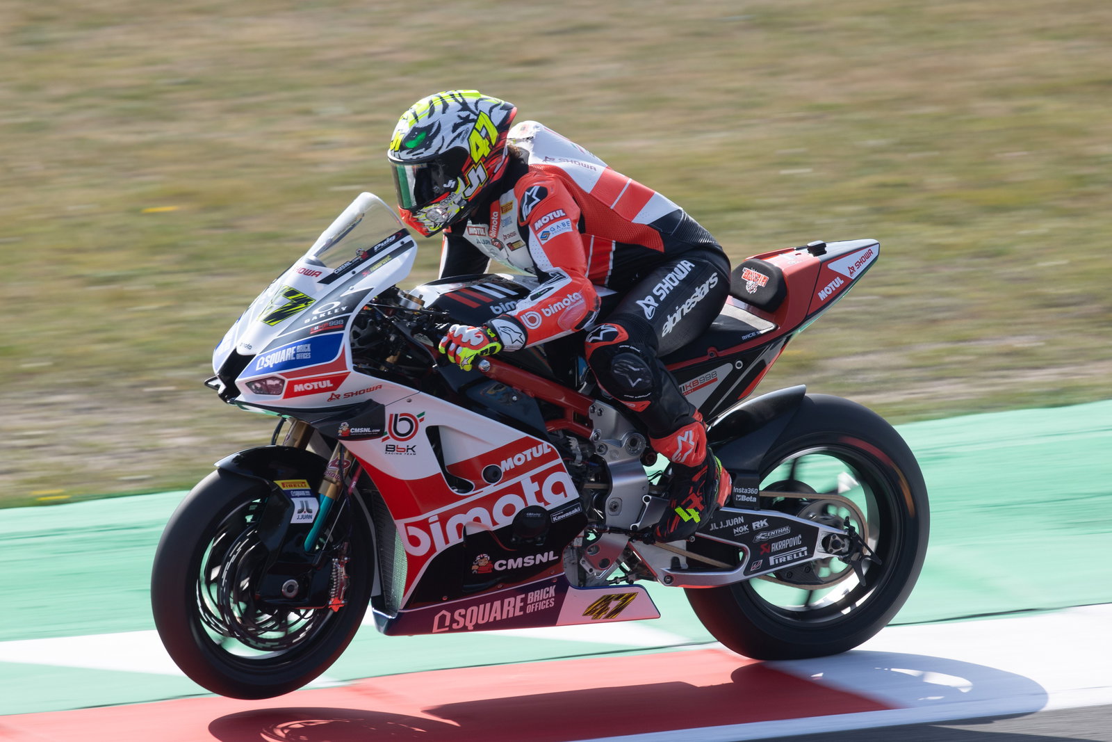 Axel Bassani, 2025 Dutch WorldSBK. Credit: Gold and Goose.