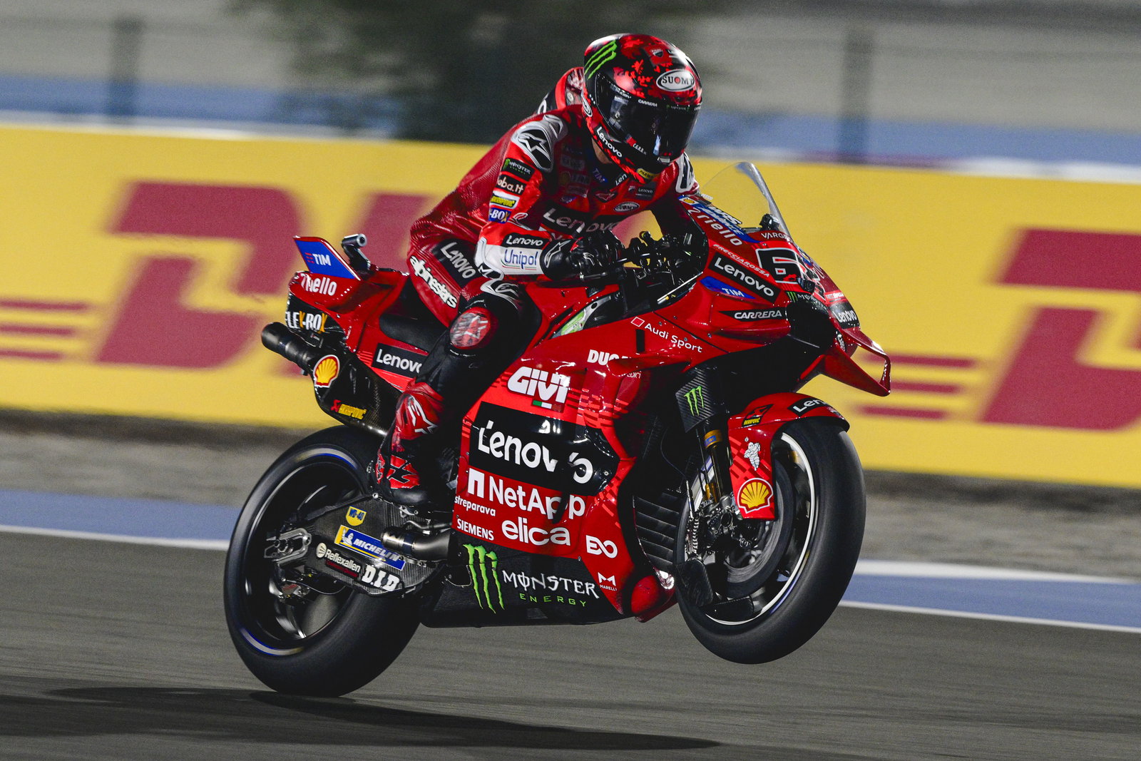 Pecco Bagnaia, Ducati Corse, 2025 Qatar MotoGP