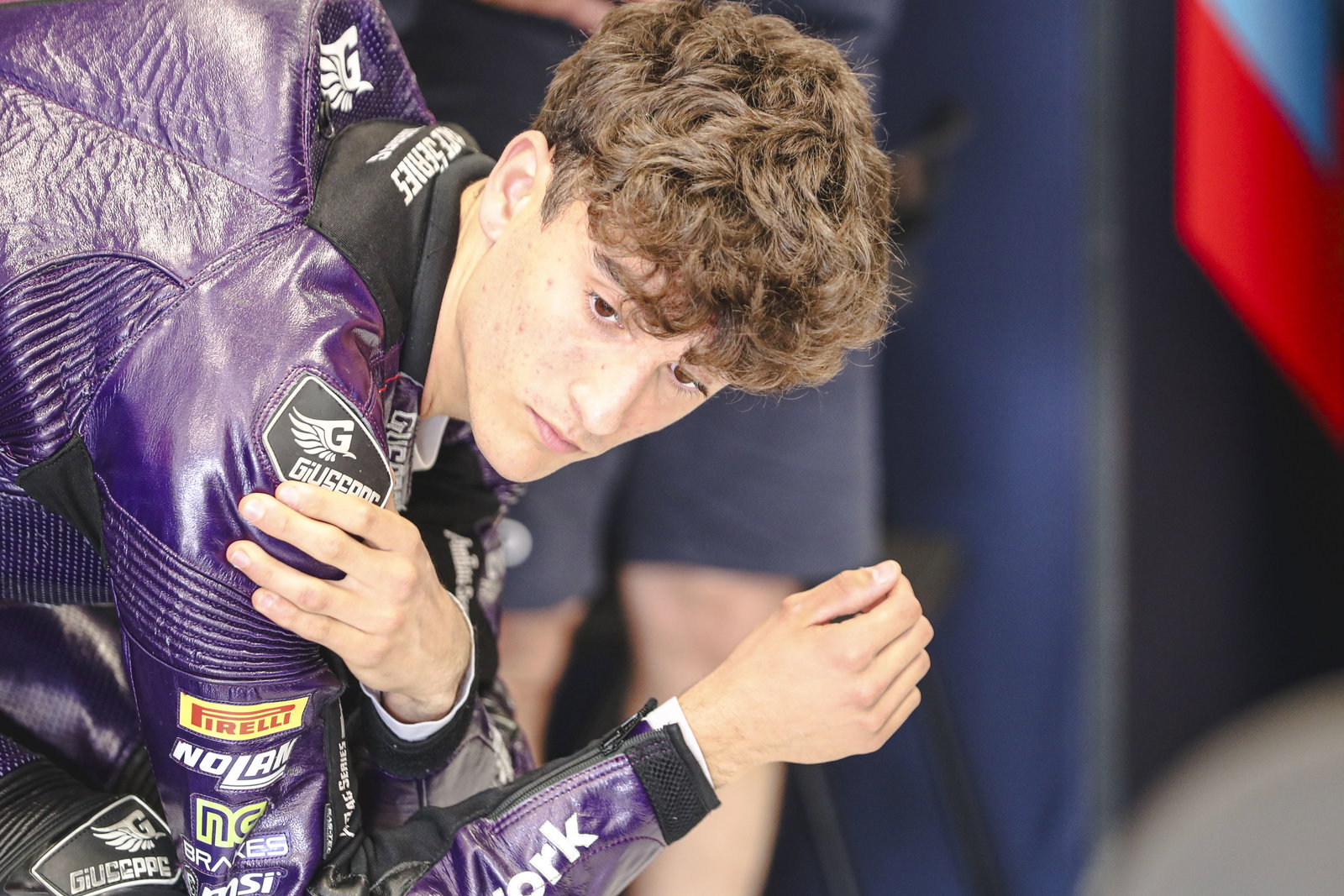 Adrian Cruces, 2025 Moto3 Qatar Grand Prix. Credit: Gold and Goose.