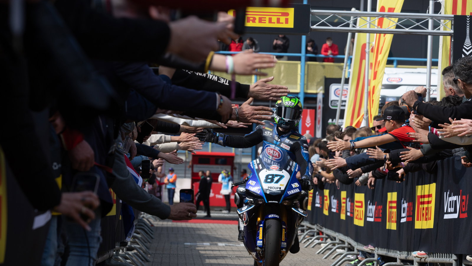 Remy Gardner, 2025 Dutch WorldSBK. Credit: Gold and Goose.