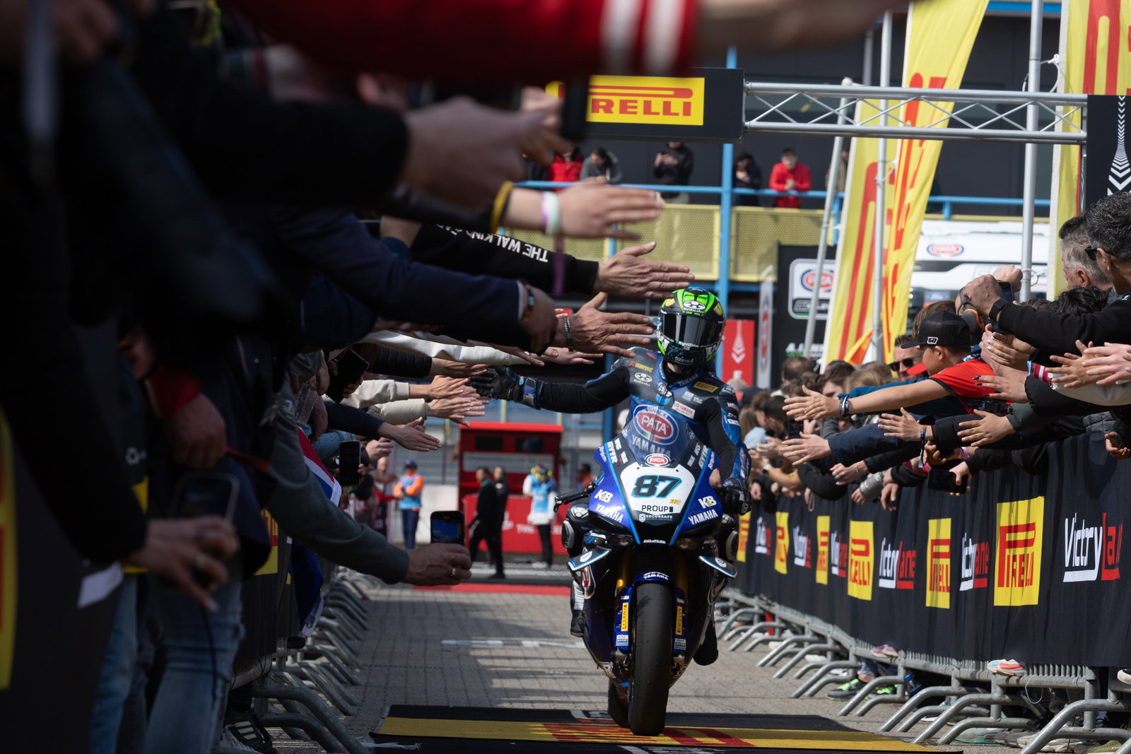 Remy Gardner, 2025 Dutch WorldSBK. Credit: Gold and Goose.