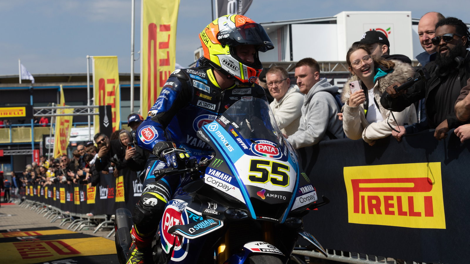 Andrea Locatelli, 2025 Dutch WorldSBK. Credit: Gold and Goose.