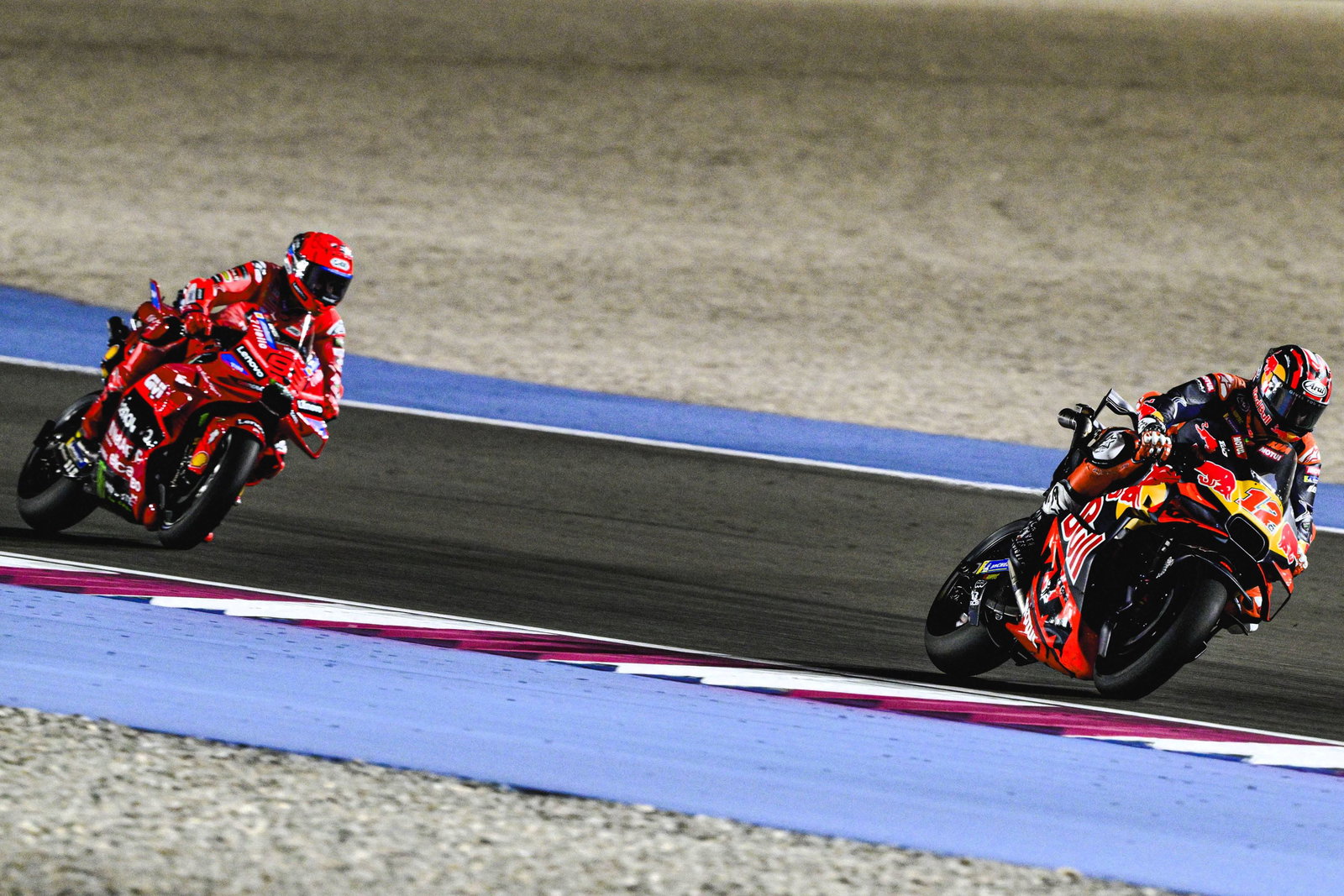 Maverick Vinales, Marc Marquez, 2025 Qatar MotoGP