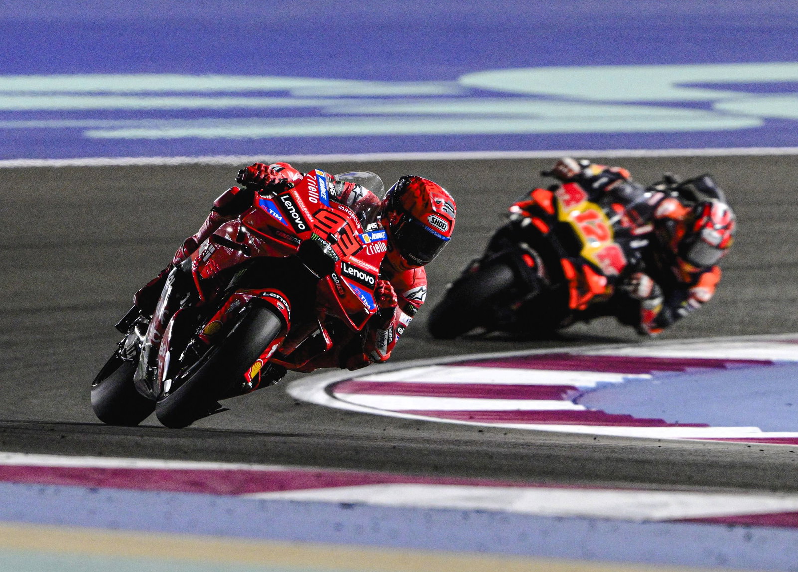 Marc Marquez, Vinales, 2025 Qatar MotoGP