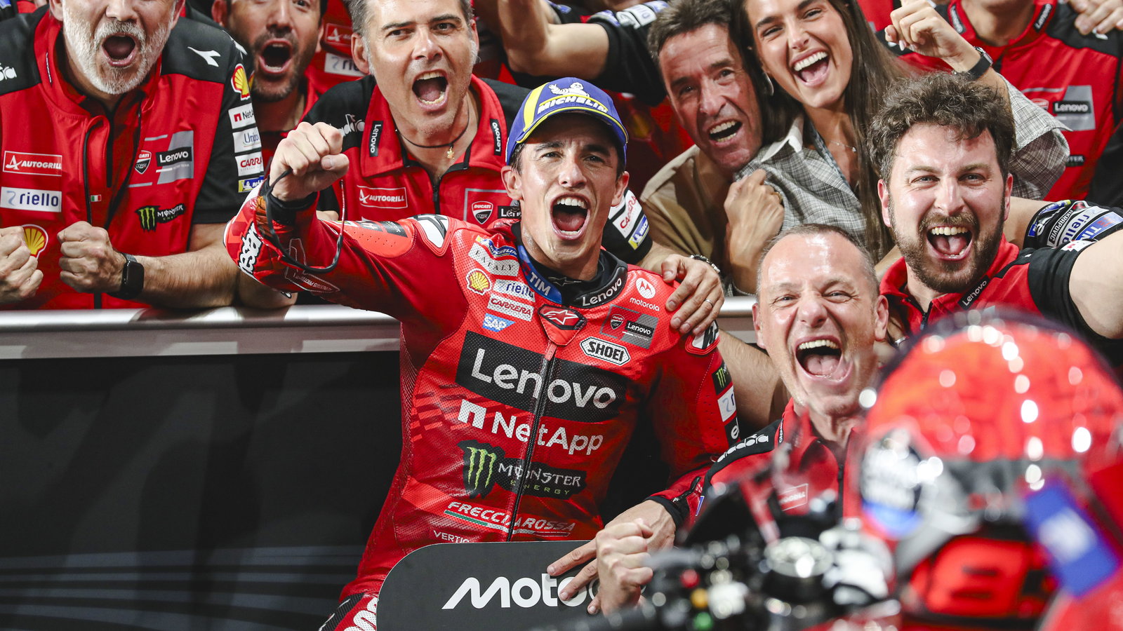 Marc Marquez, Ducati Corse, 2025 Qatar MotoGP