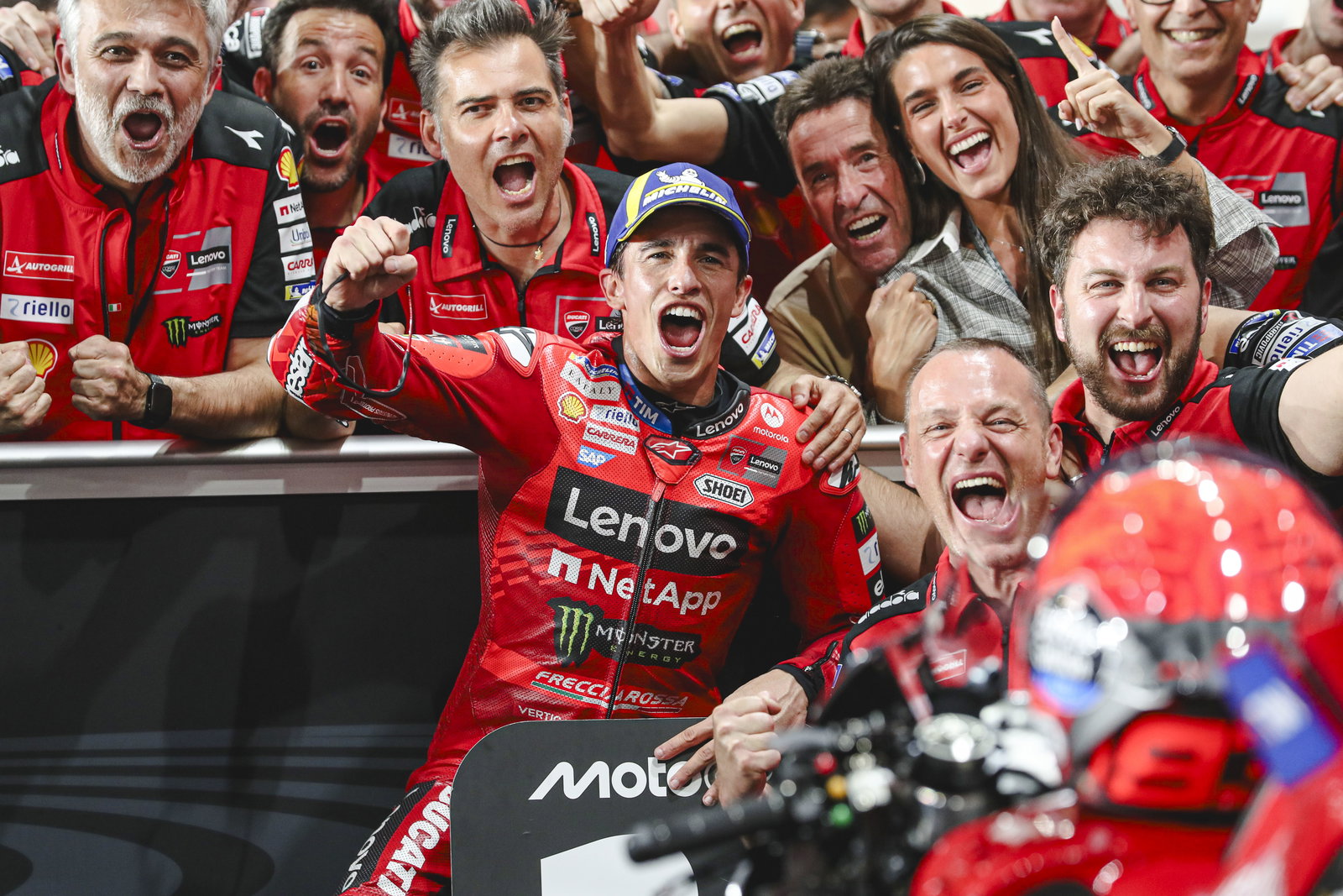 Marc Marquez, Ducati Corse, 2025 Qatar MotoGP