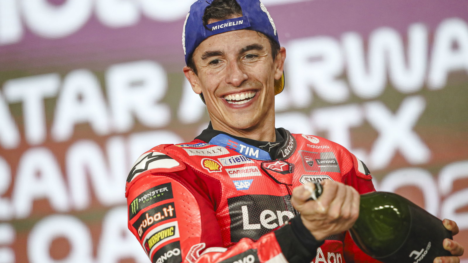 Marc Marquez, Ducati Corse, 2025 Qatar MotoGP