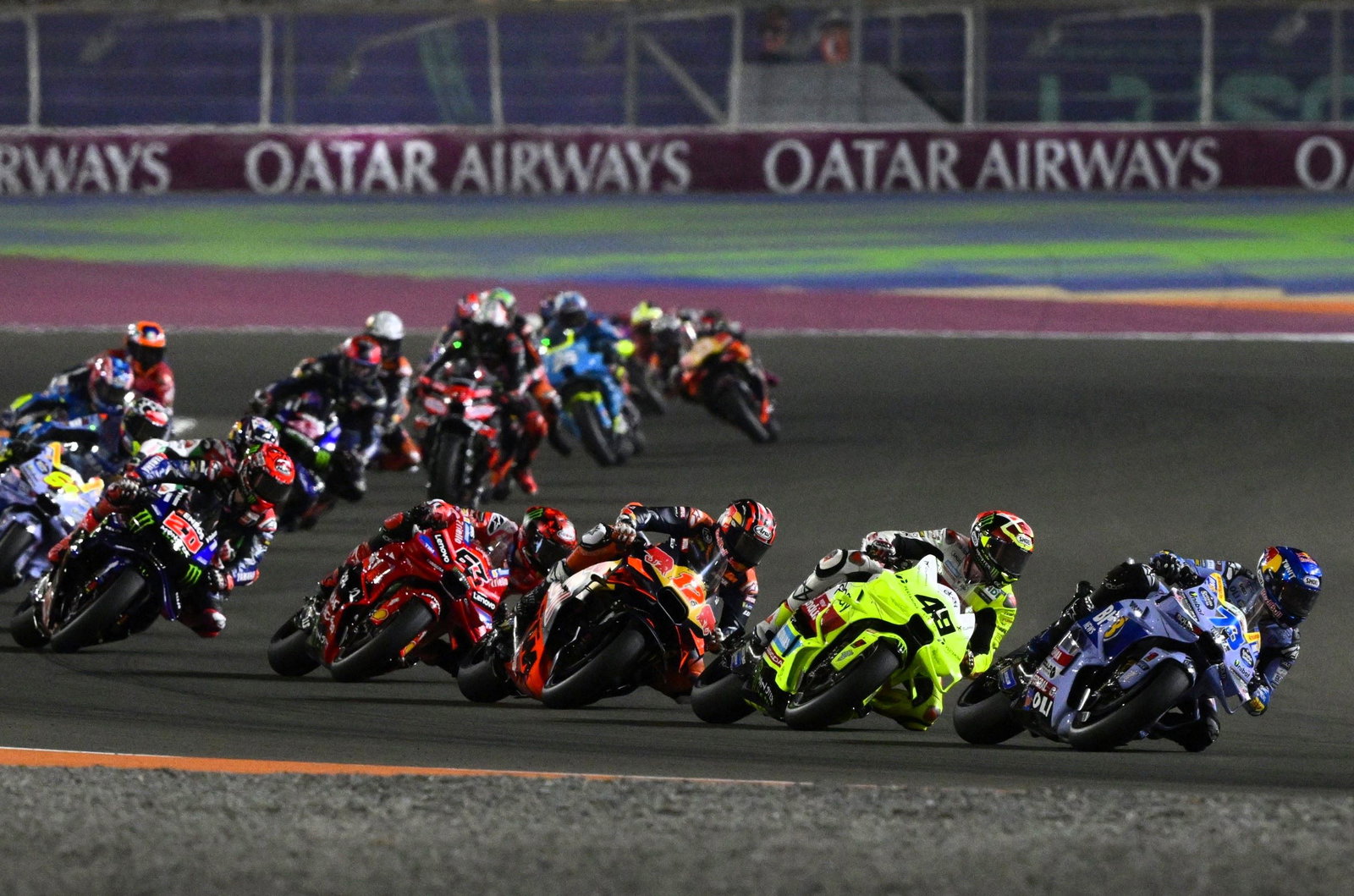 Alex Marquez, di Giannantonio, 2025 Qatar MotoGP