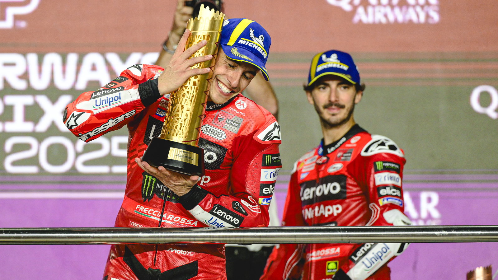 Marc Marquez, Ducati Corse, 2025 Qatar MotoGP