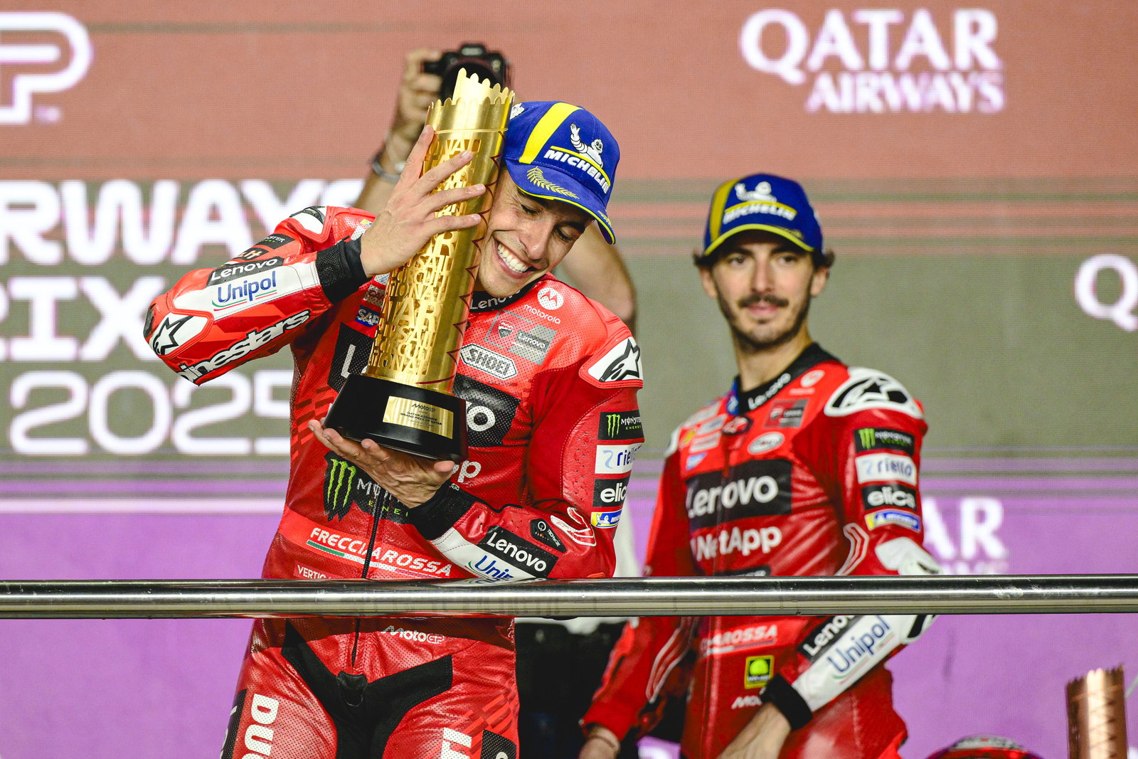 Marc Marquez, Ducati Corse, 2025 Qatar MotoGP